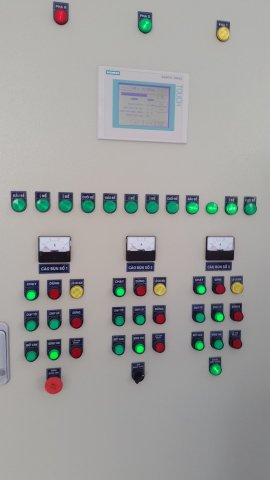 Control cabinet dredger system